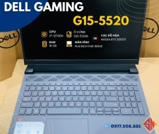 Dell Gaming 5520 bản I7-12700H+RTX 3060 - 6GB