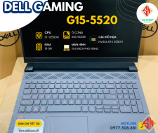 Dell Gaming 5520 bản I5-12500H+RTX 3050